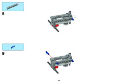 LEGO 8258 instructions page 11 – build guide